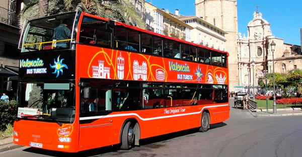 bus turistico en valencia